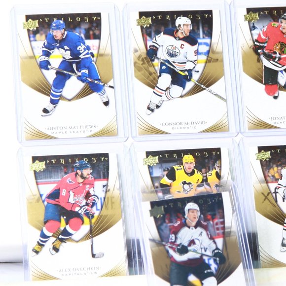 Superstars & Big Stars 2020-21 Upper Deck Trilogy NHL Hockey Cards - Picture 2 of 3